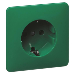 PEHA Steckdose SCHUKO,    D 80.6511 GRÜN 