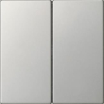 GIRA 5370600 Wippe 2fach unbedruckt 