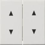 GIRA 115027 Wippe 2fach Pfeile System 55 