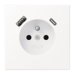 Jung Steckdose Frz/Belg  LS1520F-15CAWWM 