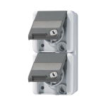 JG SCHUKO-Zweifach-Steckdose   822 NAWSL 