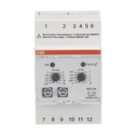 ABB Differenzstromrelais 12-48    RD3-48 
