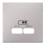 Merten Zentralplatte f.USB  MEG4367-0460 