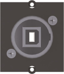 Bachmann Rahmen 1xUSB 2.0 B/A    917.019 