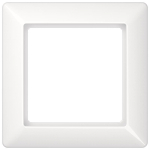 JG Rahmen 1-fach    AS581BFWW 