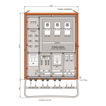 Walther Anschlussschrank 277kVA   WA0050 
