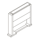 Walther Betonsockel 1000mm hoch 82910002 