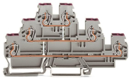 WAGO 870-556 Dreistockklemme,6-Leiter- 