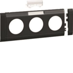 Hager Blende 3fach Steckdose GB080319011 