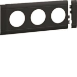 Hager Blende 3fach Steckdose GB080309011 