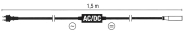 Anschlußset für MK LED-            58075 