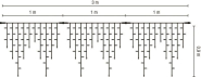 S&H LED-Ice Lite 174 3x0,9m 10,5W  58747 