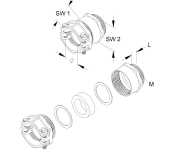 Kleinhuis Kabelverschraubung    924M2016 