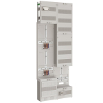 ABN Komplett-Zählerplatz 3Pkt.  Z29E914N 