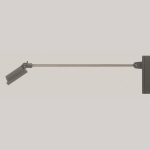 BEGA Scheinwerfer silber 3000K  77559AK3 