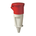 Walther Kupplung 63A 5P 400V 6h IP44 360 