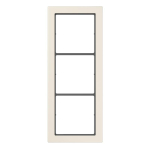 JG Rahmen 3fach weiss           FD 983 W 