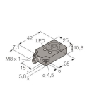 TURCK Induktiver    BI8U-Q10-AP6X2-V1131 
