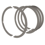 Hauff Clipring-Set          CR90 A2 SET4 