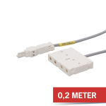 CobiNet 117053 Prüfschnur L0,2m 2/2 4p 