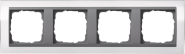 GIRA 0214728 Abdeckrahmen 4fach Zwischen 
