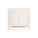 Nobile Aufputztaster 2-fach   9109011016 