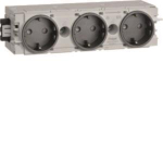 Hager Steckdose 3fach m.Wago  GS30009011 