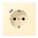 Jung SCHUKO-Steckd.m.USB   LC1520-18C201 