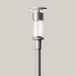 BEGA Aufsatzleuchte silber      77165AK3 