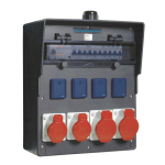 Walther Vollgummi Wandverteiler  6483306 