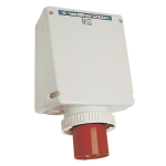 Walther Wandgerätestecker 125A 5P    678 