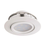 EGLO LED-Einbauspot D:84 Weiss     95854 