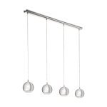 EGLO Hängeleuchte/4 GU10-LED Chrom 95912 