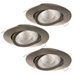 EGLO SET 3xEinbauspot GU10 3000K   95359 