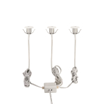 EGLO SET 3xLED-Einbauspot Weiss    97079 