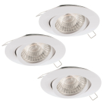 EGLO SET 3xEinbauspot GU10 5W      95357 