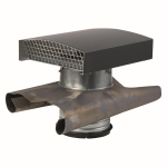 STIEB    Dachdurchführung 160 Schrägdach 