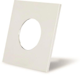 DOTLUX Zierring eckig chrom         3435 