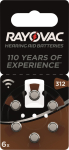 Varta Rayovac Acoustic Hörgeräte-    312 