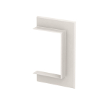 OBO G-AWAO90130RW Wandabschlussblende 