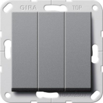 GIRA 284428 Wipptaster BS 3fach 