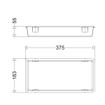 SCHUCH 164 000 F G2 Ersatzglas 164139007 