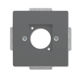 BJ XLR-Zentralscheibe anthrazit  2553-81 