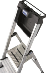 KRAU SECURY Alu-Leiter 4 Stufen   126528 