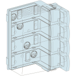 Schneider PrismaSeT-P, Verbin-  LVS04060 
