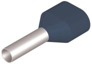 Weidmüller H2,5/18,5D ZH BL SV Aderend- 