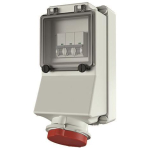 Mennekes 32A4P 6H400V Wanddose IP44 5014 