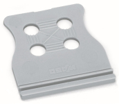 WAGO 734-326 Zugentlastungsplatte,grau 