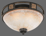 Trio Deckenleuchte 2xE27       608100224 