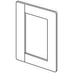Schneider Wandrahmen INKA R2 für 5590770 